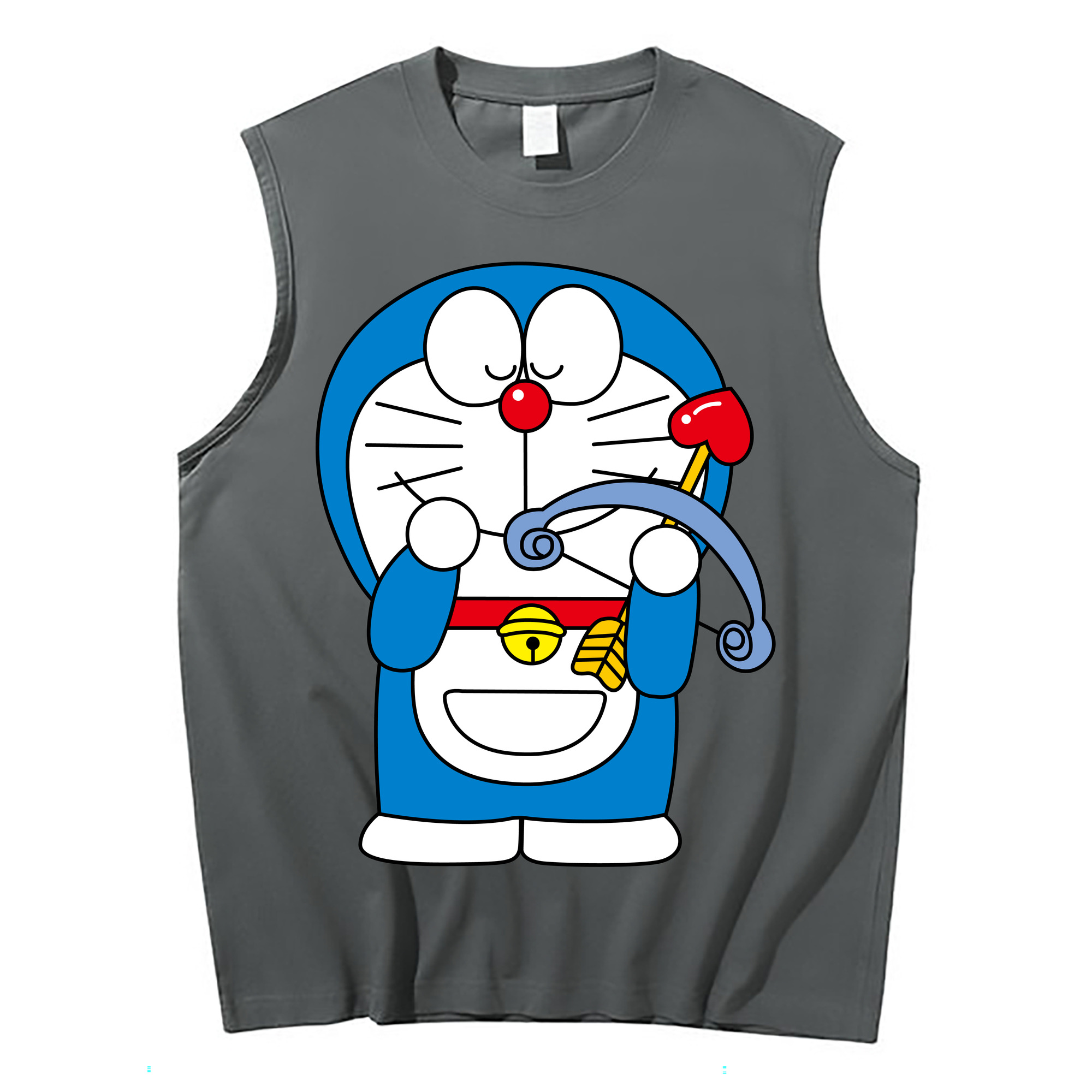 （画像用） ドラえもん Doraemon コットン100％タンクトップ（フロントプリント）
